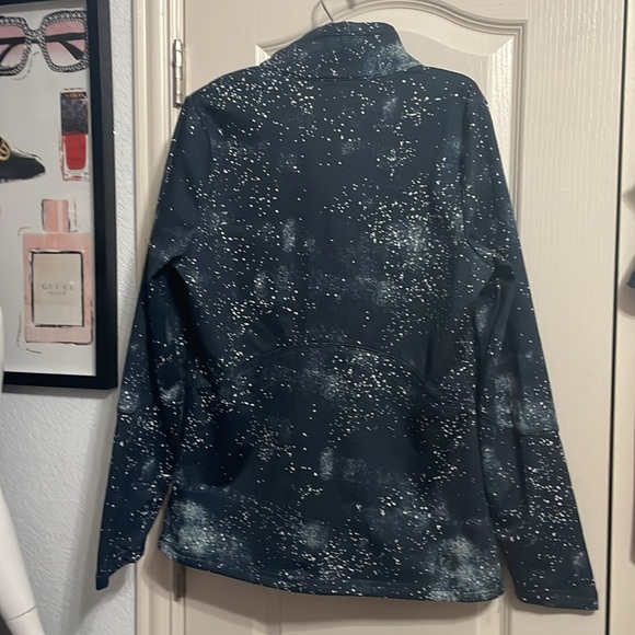 The North Face Cinder Full Zip Jacket in Navy Stars Print - Picture 4 of 7